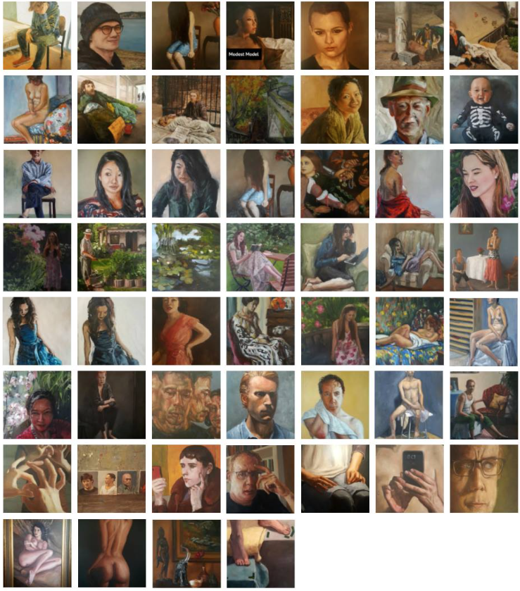 52 paintings from 2016