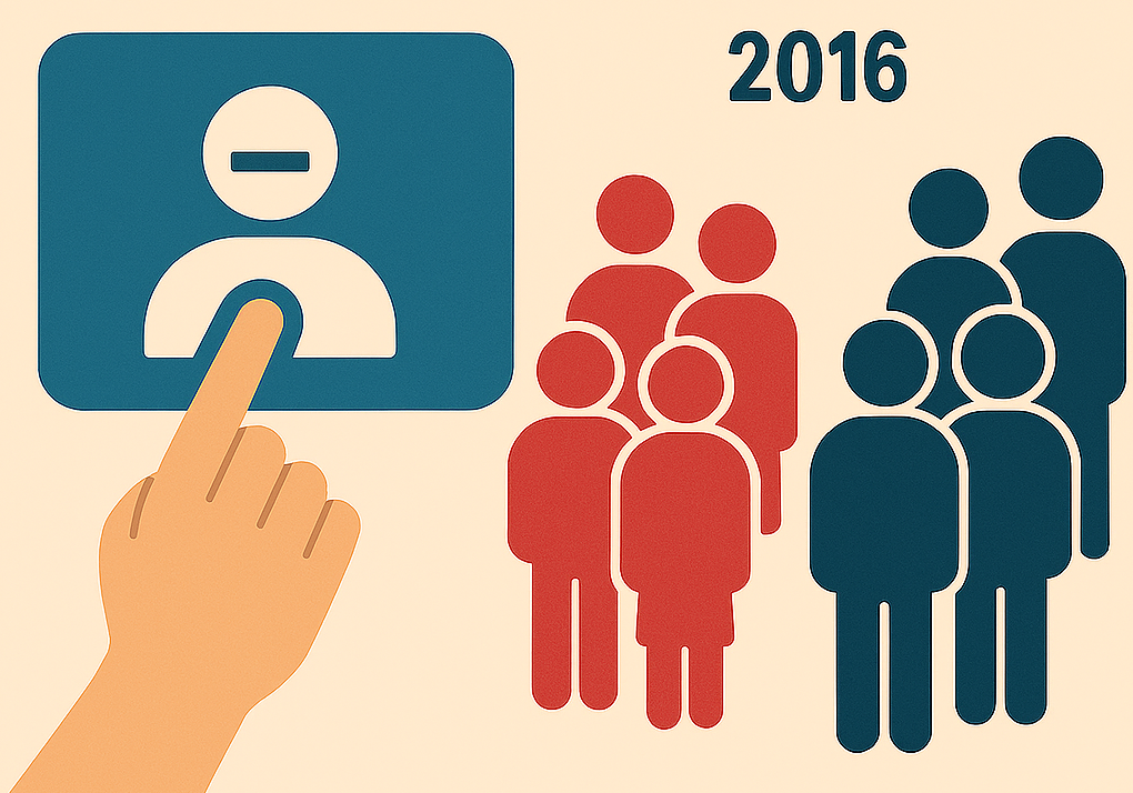 Icon for societal division